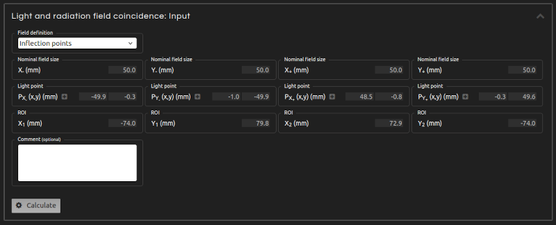 Light-radiation: input